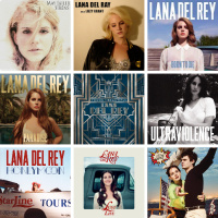 Lana Del Rey Album Covers