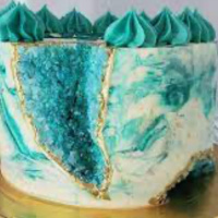 Teal Cake