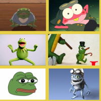 Fictional Frogs