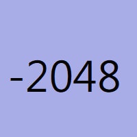 Negative 2048