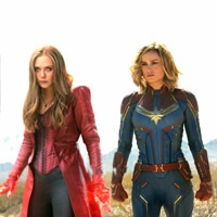 Captain Marvel And Scarlet Witch
