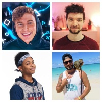 Top Four Youtubers