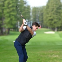 Niall Horan Playing Golf
