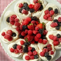 Berries With Cream