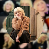 2048 Billie Eilish Blonde Hair