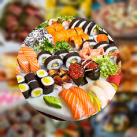 Three Random Foods 2048 Random Foods